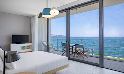 King Premium Room with Balcony & Sea View 